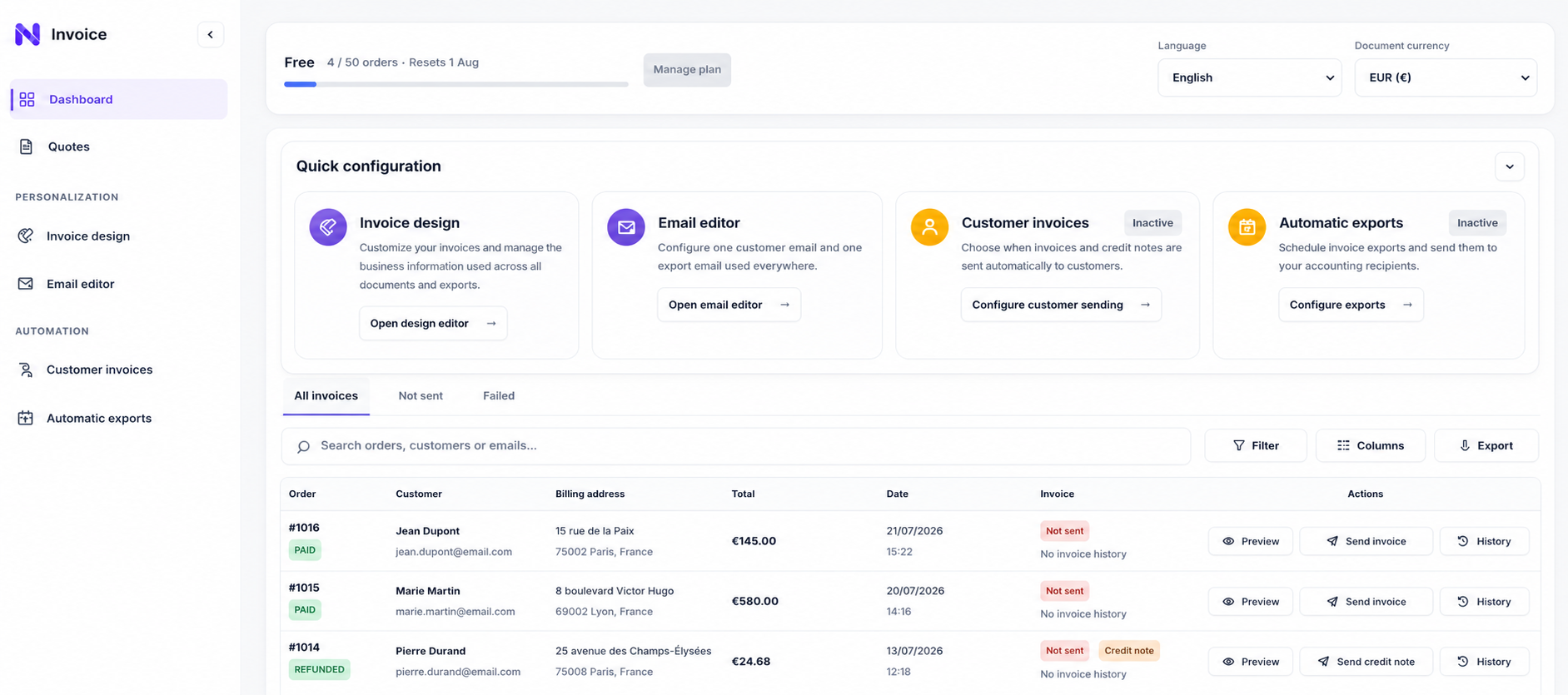 Choose a Shopify invoicing app